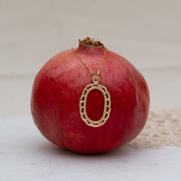 Large Laurel Necklace