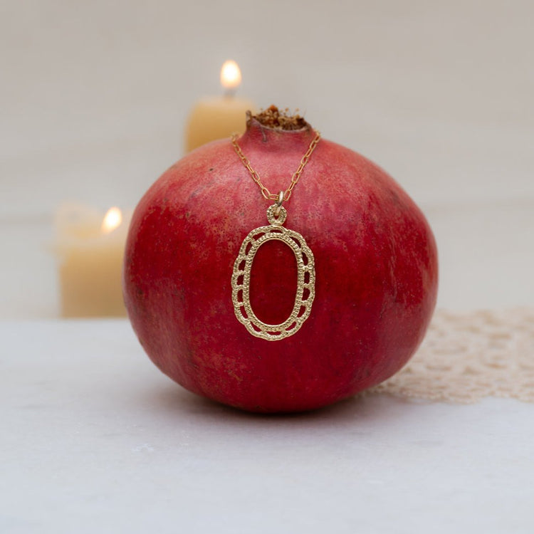 Large Laurel Necklace