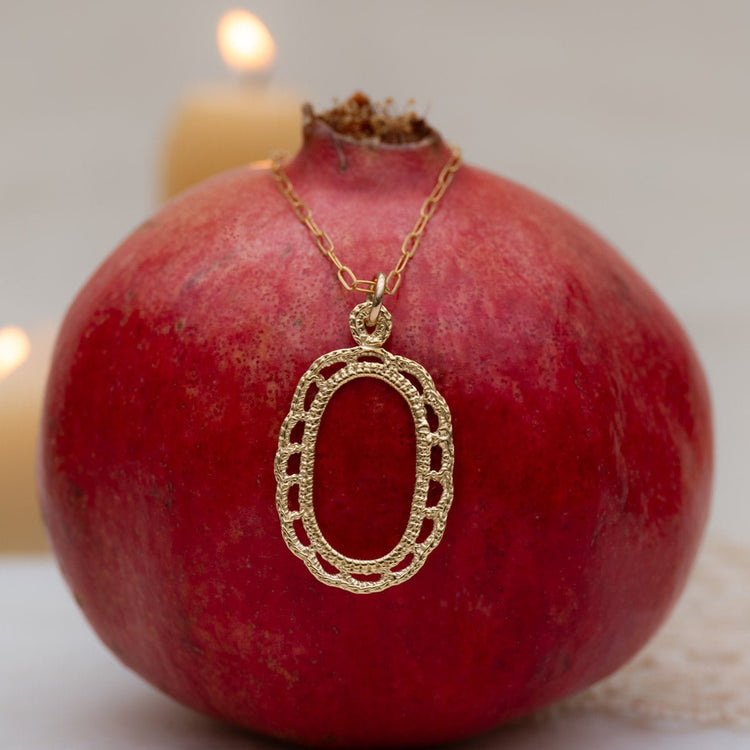 Large Laurel Necklace