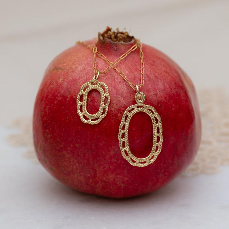 Small Laurel Necklace