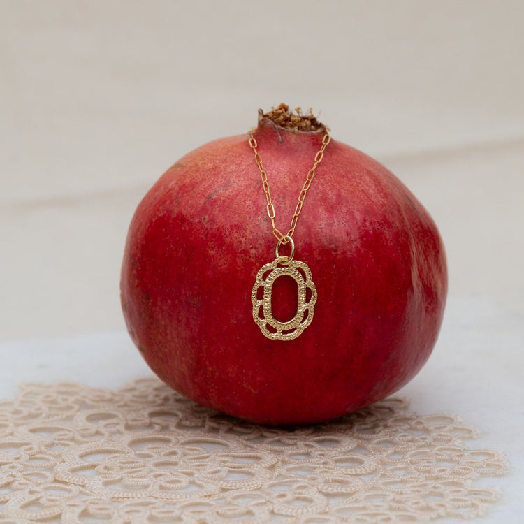 Small Laurel Necklace