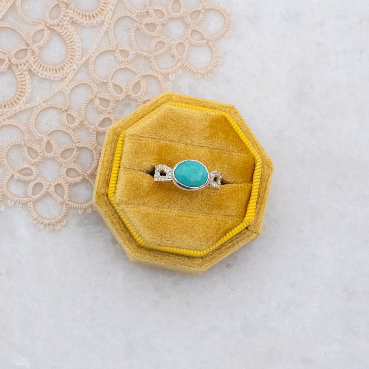 Turquoise Rachael Gemstone Ring