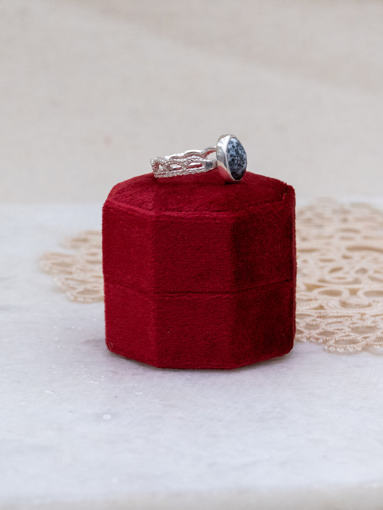 Dendritic Opal Rachael Gemstone Ring