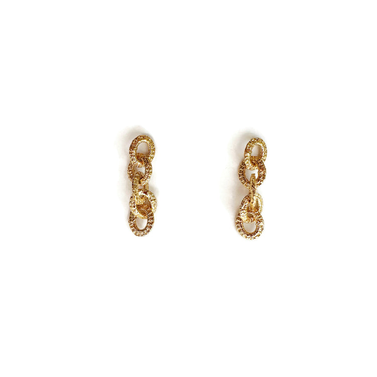 Gina Short Chain Earrings