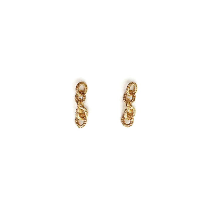 Gina Short Chain Earrings