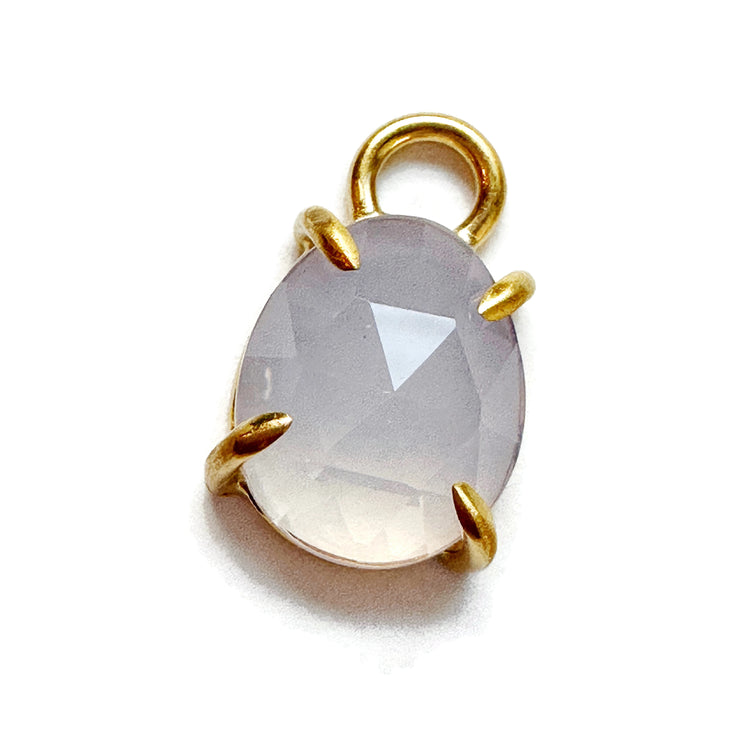 Lavender Quartz Charm