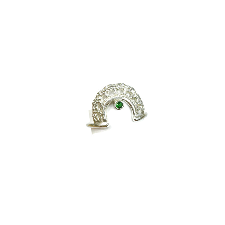 Monica Ring in Silver + Gemstone