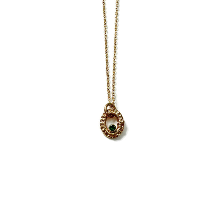 Nancianna Necklace in Gold + Gemstones