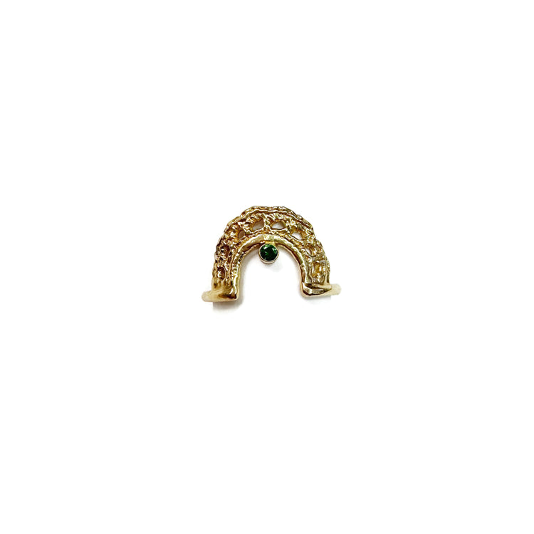 Monica Ring in Gold + Gemstone