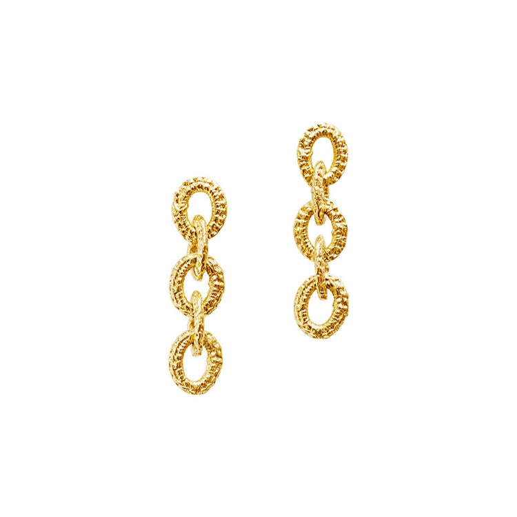 Gina Short Chain Earrings