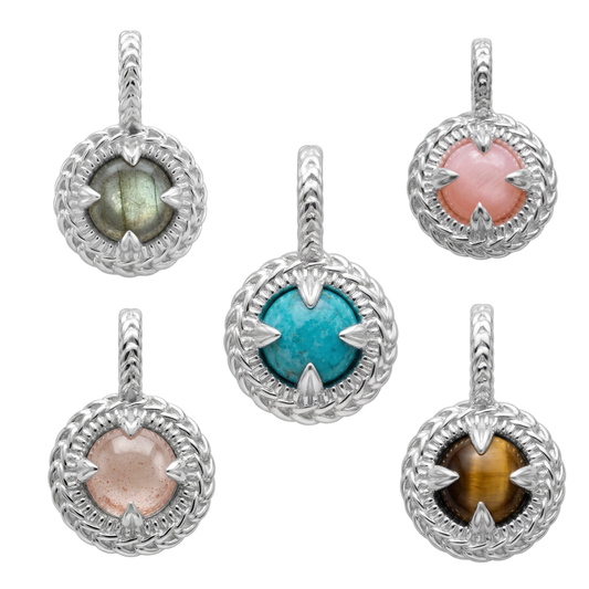 Mimosa Charm - Sterling Silver