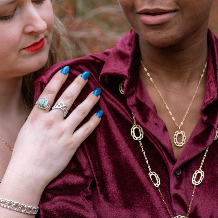 Small Laurel Necklace