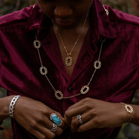Small Laurel Necklace