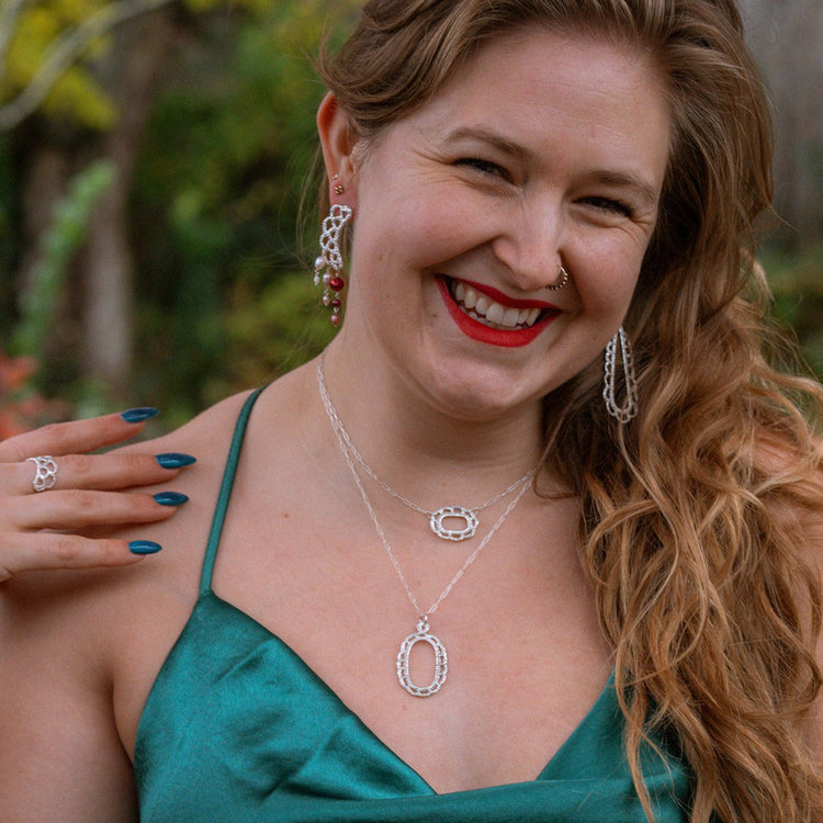 Large Laurel Necklace