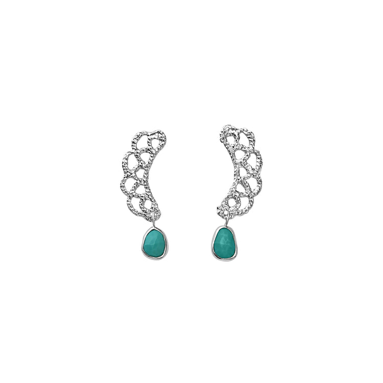 Turquoise Drop Melanie Earrings