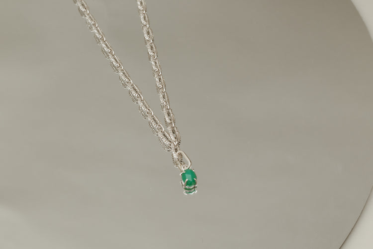 Chrysoprase Charm