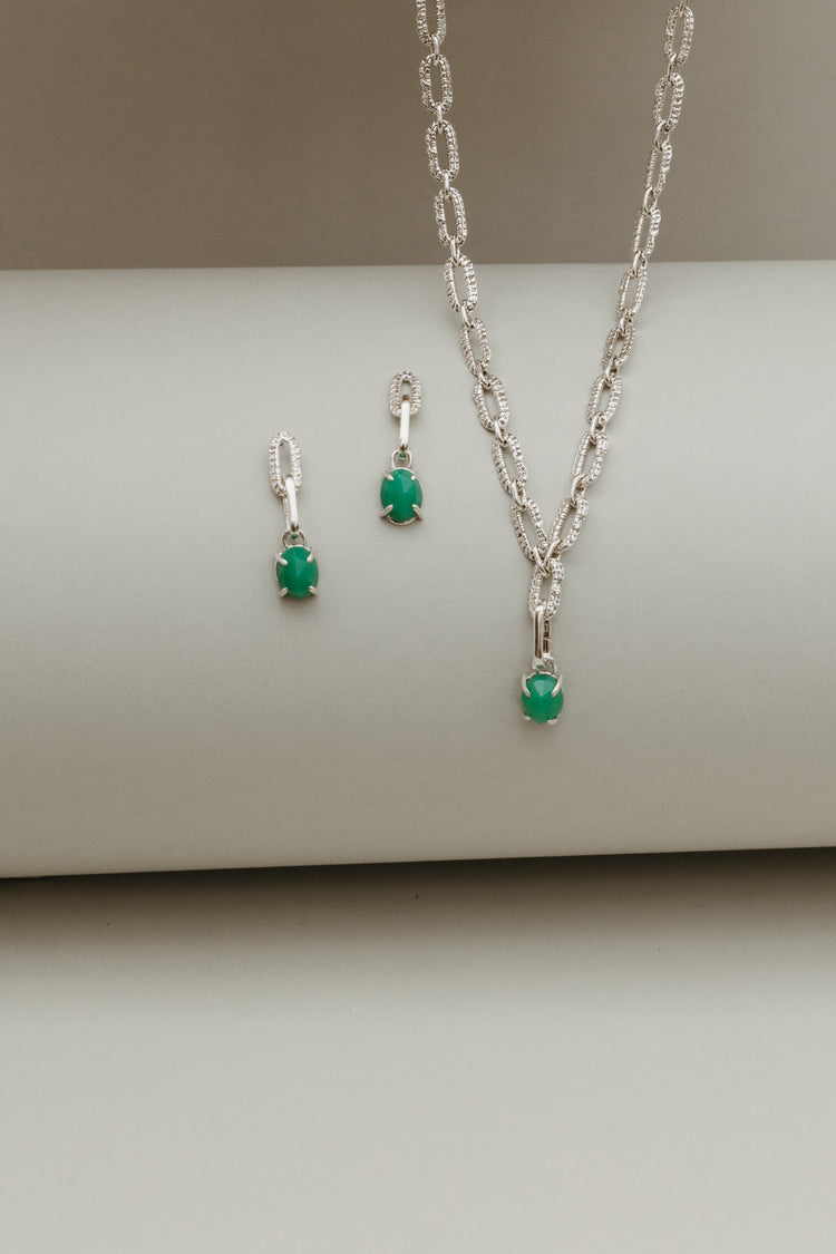 Chrysoprase Charm