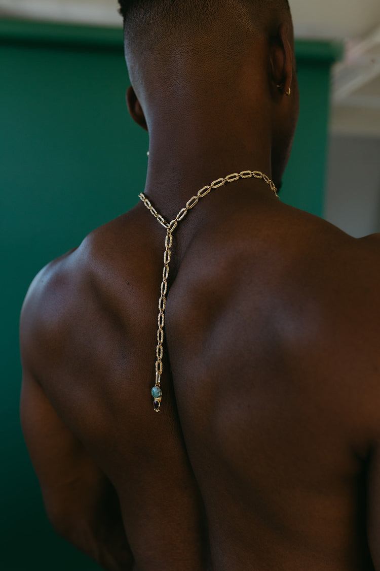 Taylor Paperclip Chain Necklace