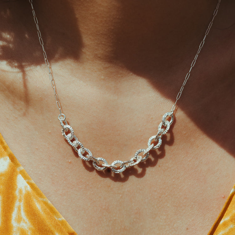 Gina Half Chain Necklace