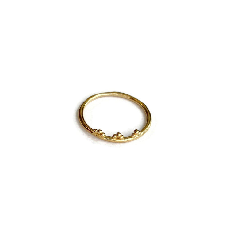 Chori Ring // 14kt Gold-Vermeil Midi & Stacking Ring-Rings-Twyla Dill-2.5-Seattle Jewelry-Handmade Jewelry-Seattle Jeweler-Twyla Dill