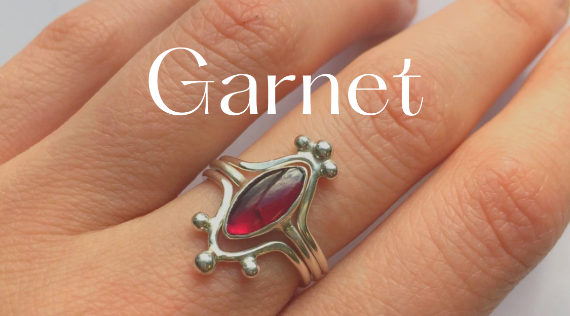 January’s Birthstone: Garnet-Seattle Jewelry-Handmade Jewelry-Seattle Jeweler-Twyla Dill