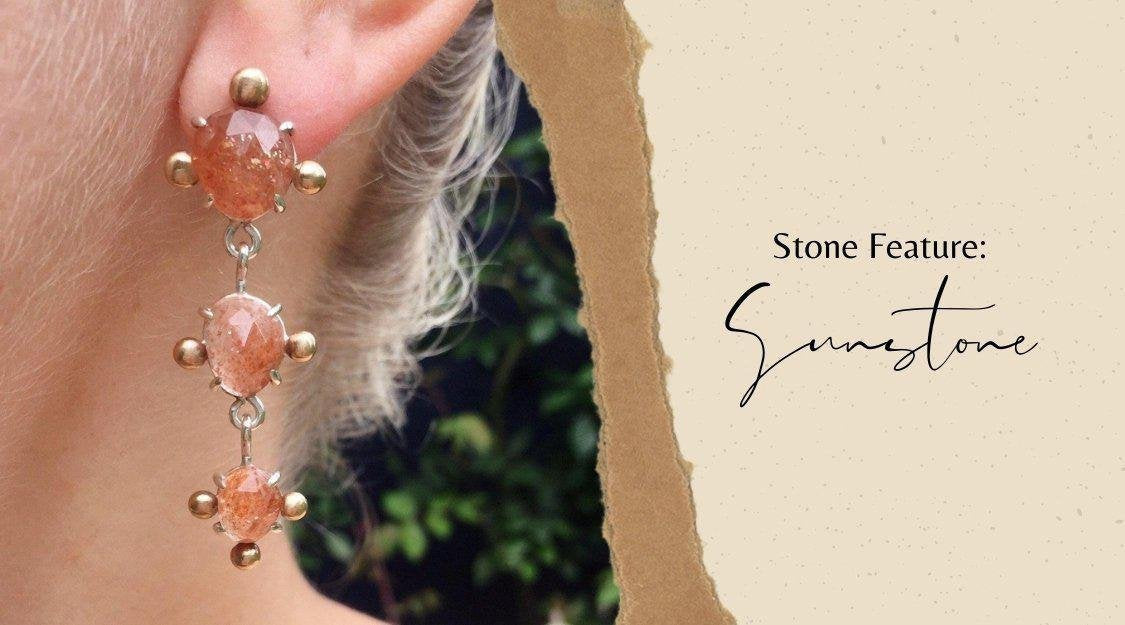 Stone Feature: Sunstone, the Best Gemstone to Wear This Winter-Seattle Jewelry-Handmade Jewelry-Seattle Jeweler-Twyla Dill