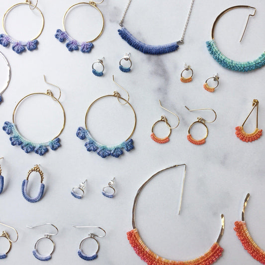 Hand Dyed-Seattle Jewelry-Handmade Jewelry-Seattle Jeweler-Twyla Dill
