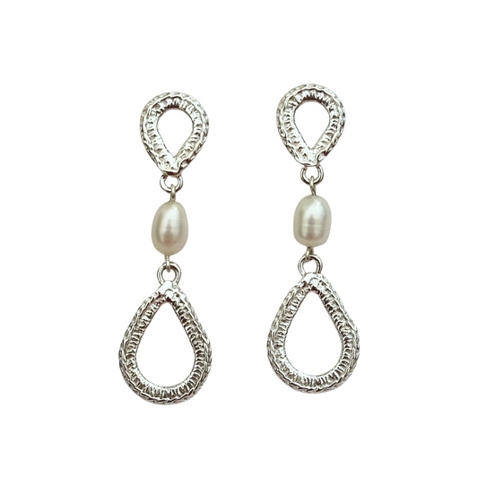 Pearl Drop Earrings #1