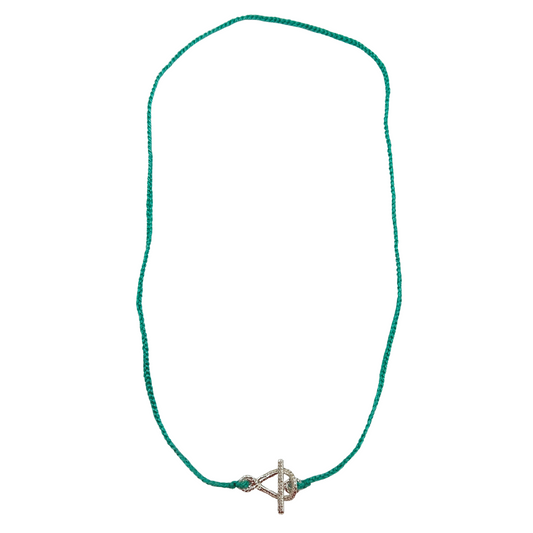 Crocheted Cord Necklace