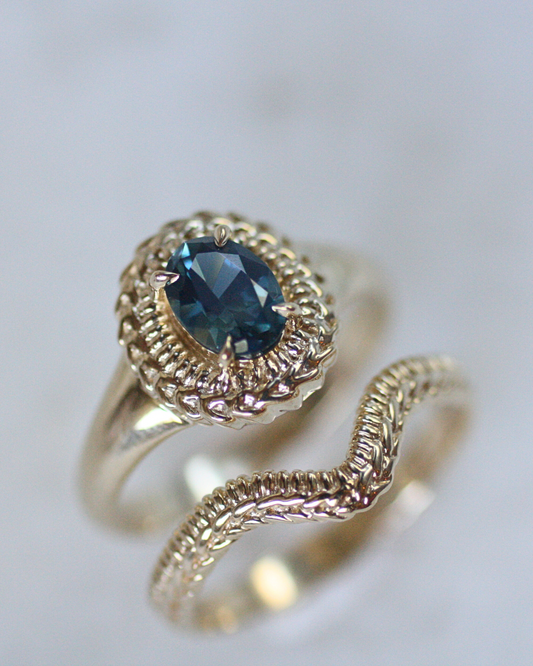 Nancianna Sapphire Solitaire