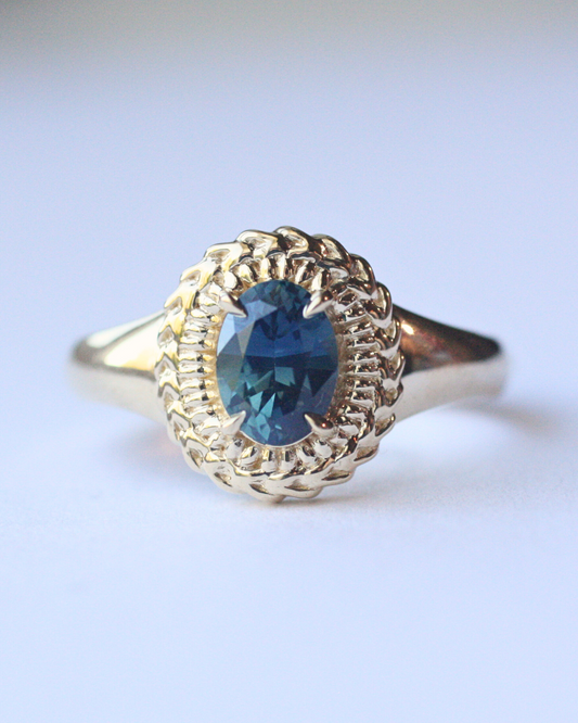 Nancianna Sapphire Solitaire