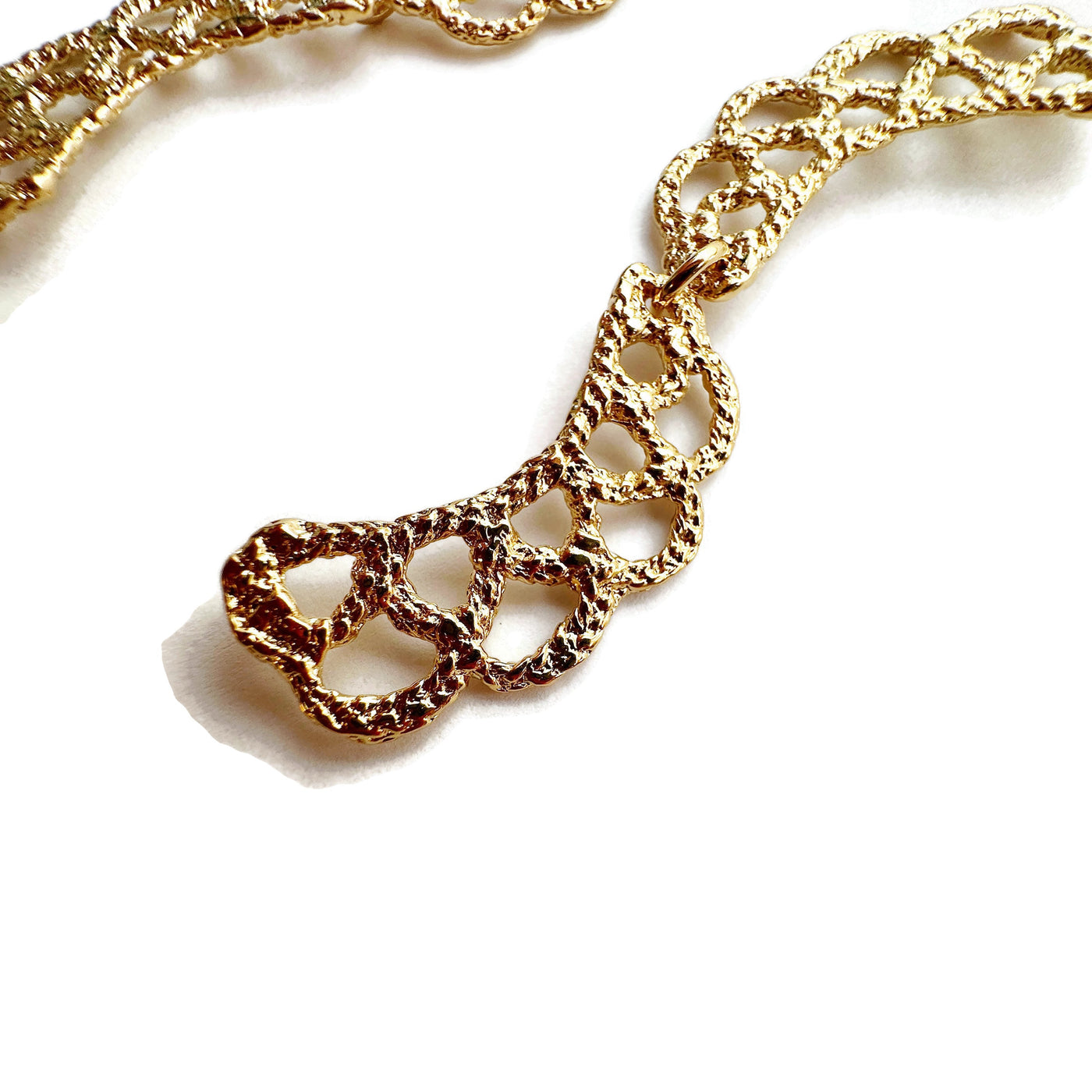 Melanie Statement Earrings - Solid Gold