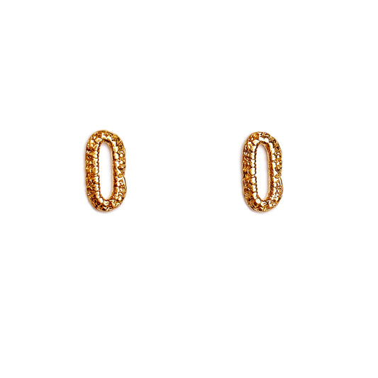 Abbi Stud Earrings - Solid Gold