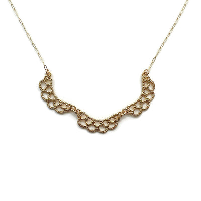 Melanie Necklace - Solid Gold