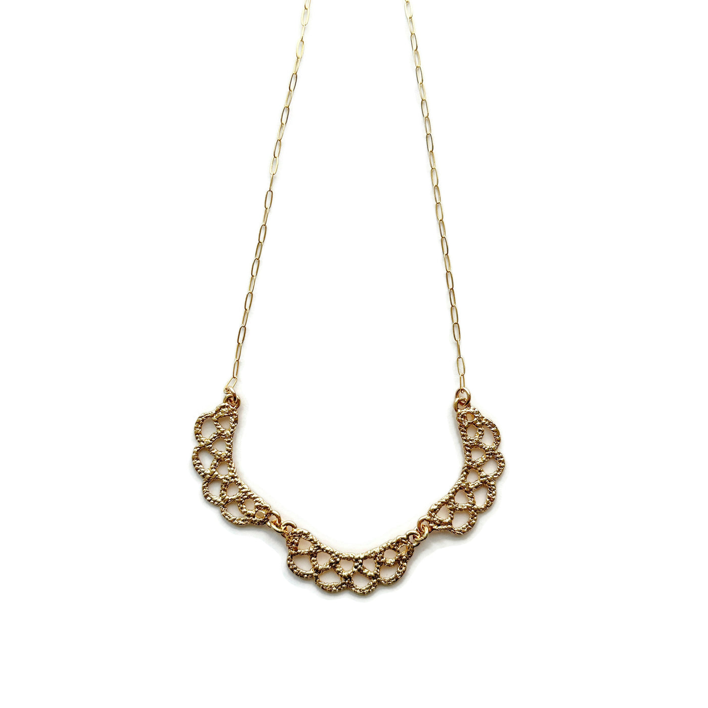 Melanie Necklace - Solid Gold