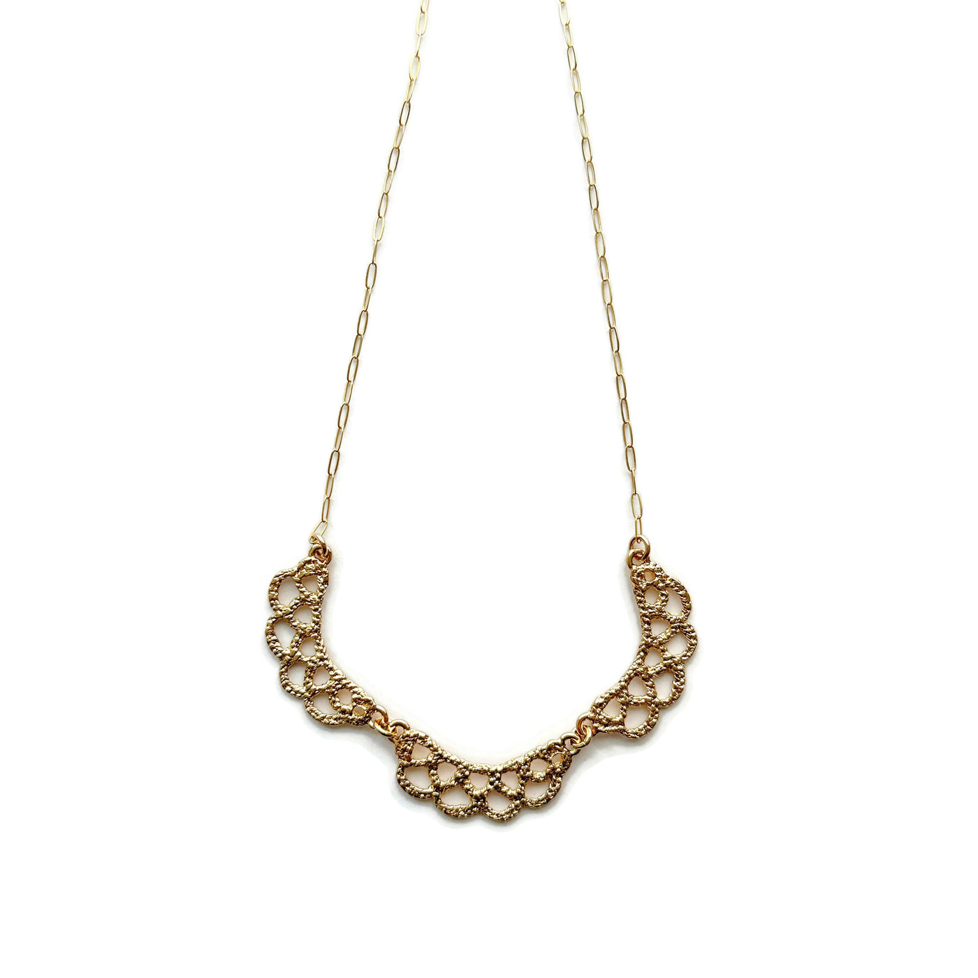 Melanie Necklace - Solid Gold
