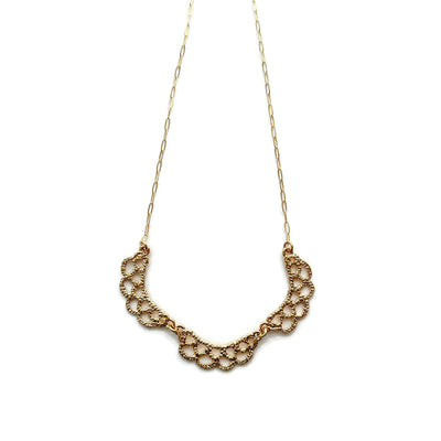 Melanie Necklace - Solid Gold
