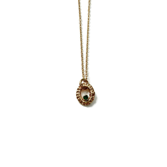 Nancianna Necklace in Gold + Gemstones