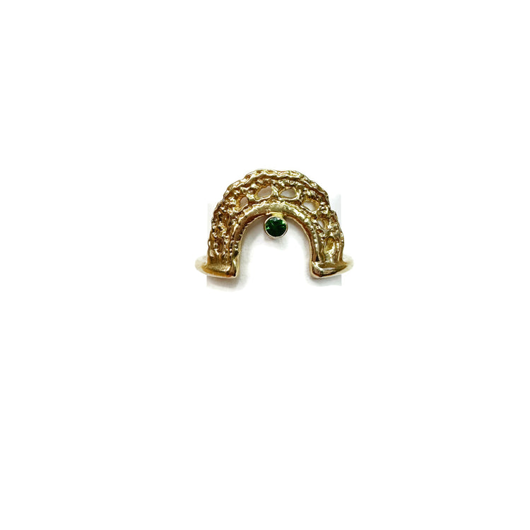 Monica Ring in Gold + Gemstone