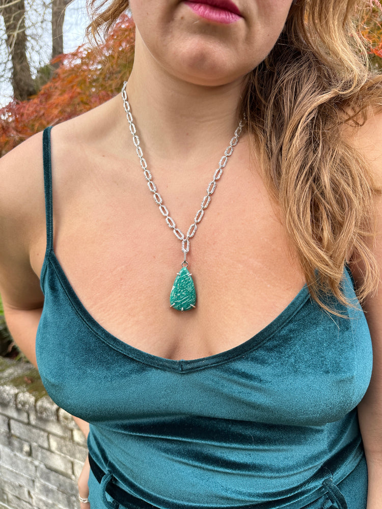 Amazonite Pendant 2 // One-of-a-Kind