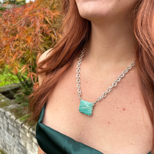 Amazonite Pendant 4 // One-of-a-Kind