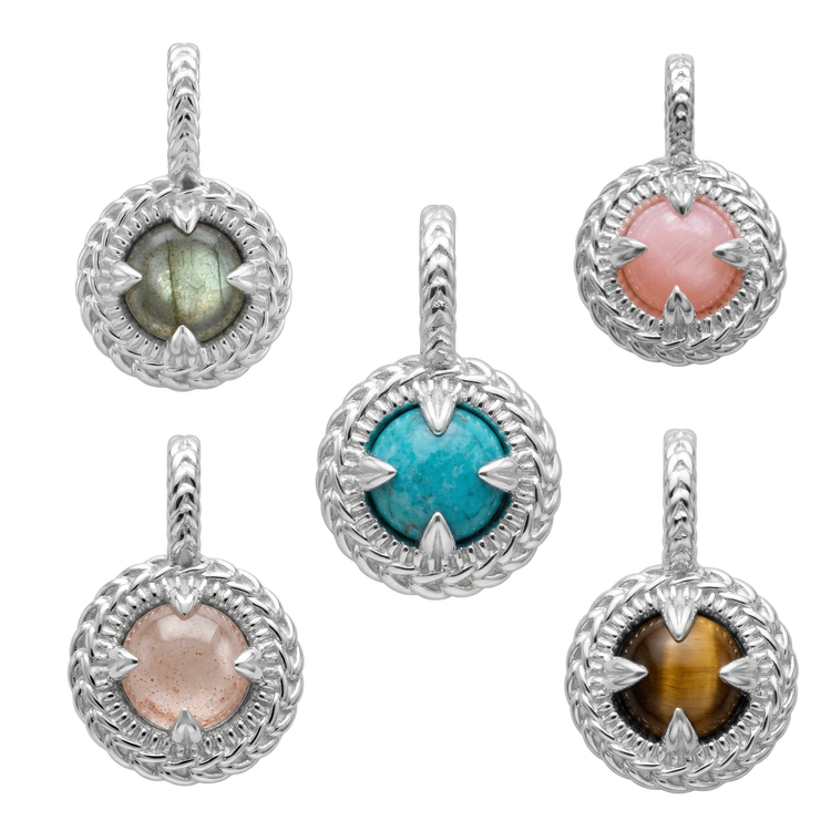 Mimosa Charm - Sterling Silver