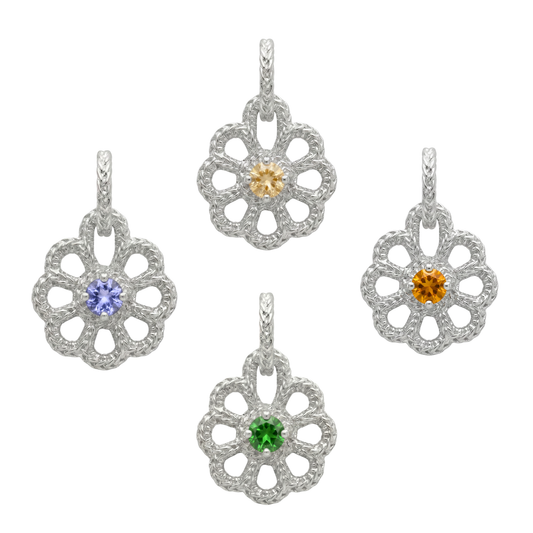 Fiona Charm - Sterling Silver