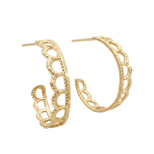Large Rachael Hoops