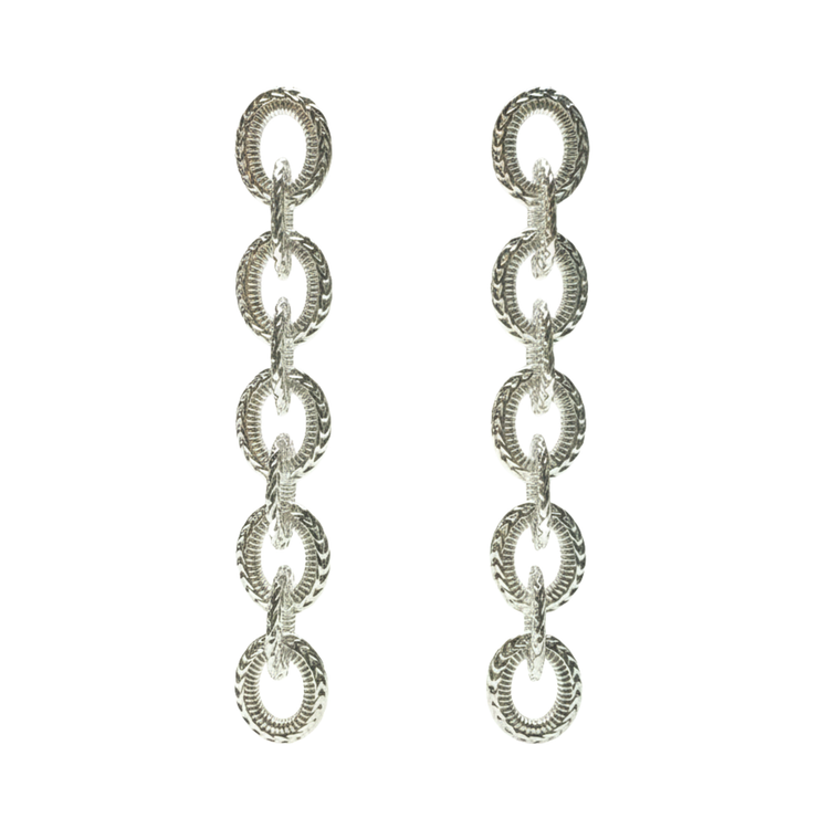Gina Long Chain Earrings