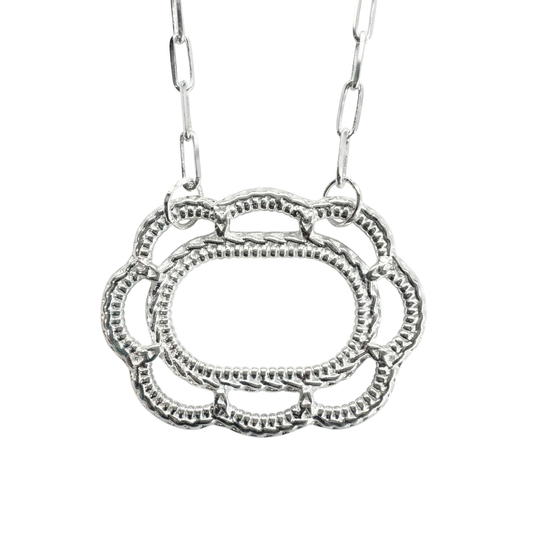 Horizontal Laurel Necklace