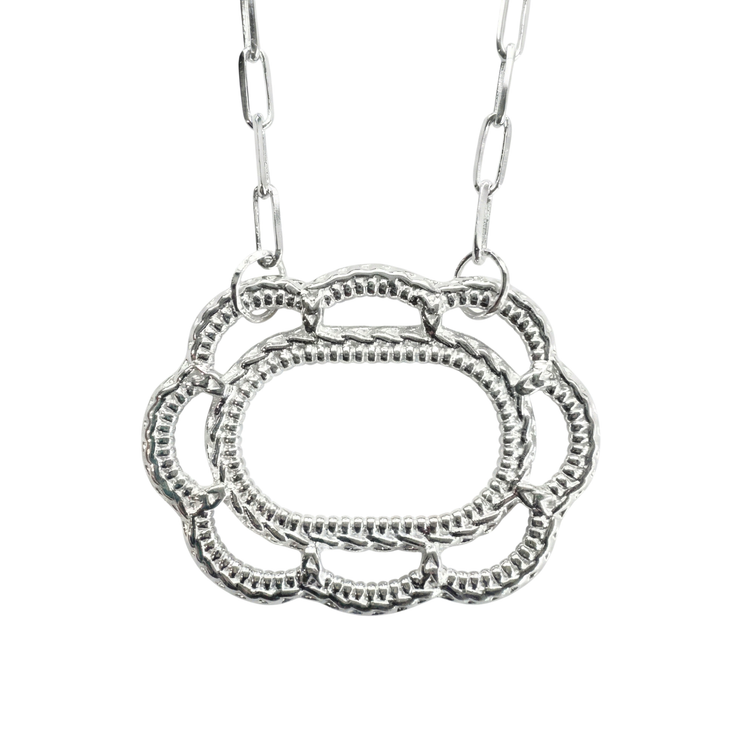 Horizontal Laurel Necklace