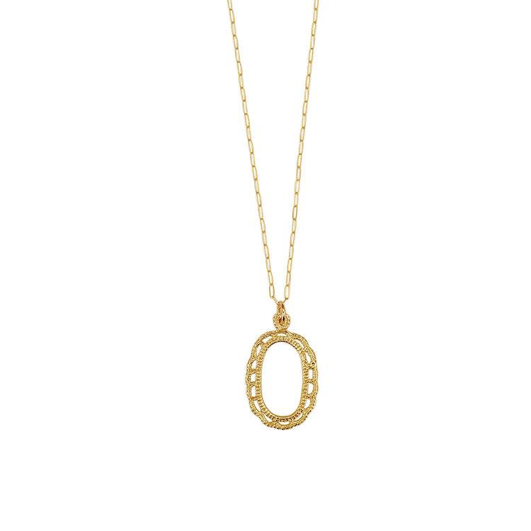 Large Laurel Necklace