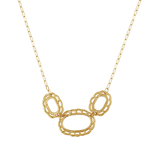 Phelicia Necklace - Solid Gold