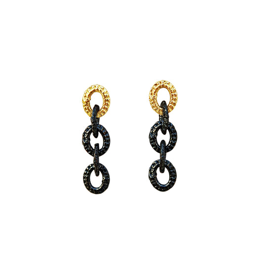 Gina Short Chain Earrings